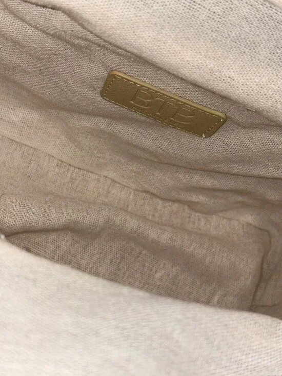 BTB Los Angeles Chloe Pearl Beaded Top-Handle Box Bag Handbag Raffia Tote Purse - Picture 10 of 14